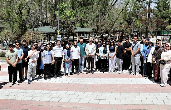 Malatya'da gençler Konak'tan Horata'ya doğa yürüyüşü