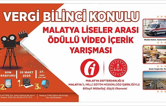 Malatya'da gençlere vergi bilinci aşılanacak