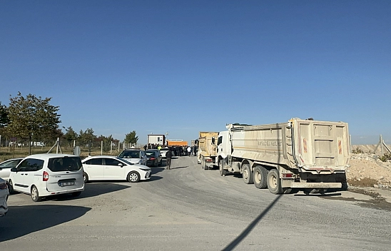 Malatya'da Hafriyat Kamyoncularından Ceza Tepkisi: Kontak Kapattılar