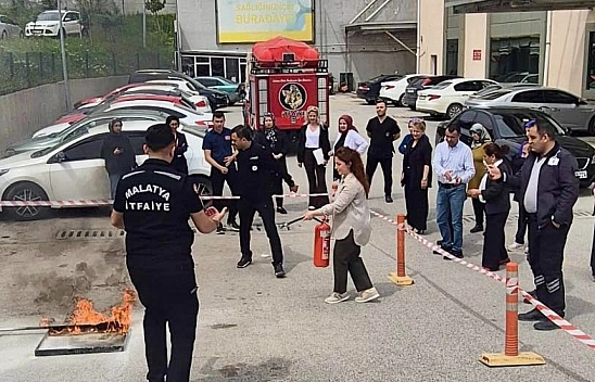 Hastane Personeline Eğitim Verildi