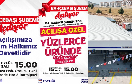 Malatya'da heyecanlandıran açılışa 2 saat kaldı! Yüzlerce üründe indirim