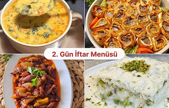 Malatya'da iftar sofrası telaşı başladı: Ramazan'ın 2. Gününde işte iftar menüsü
