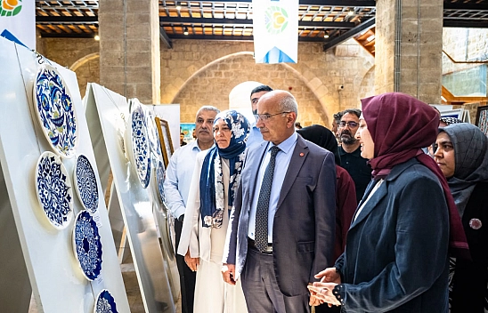 Malatya'da 'İki Sanat Tek Miras' sergisi açıldı