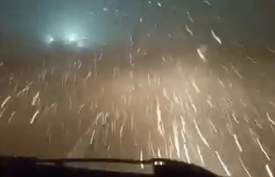 Malatya'nın ilçelerine yılın ilk karı düştü