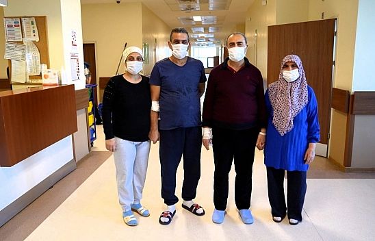 Malatya'da ilk kapalı çapraz böbrek nakli başarıyla gerçekleştirildi