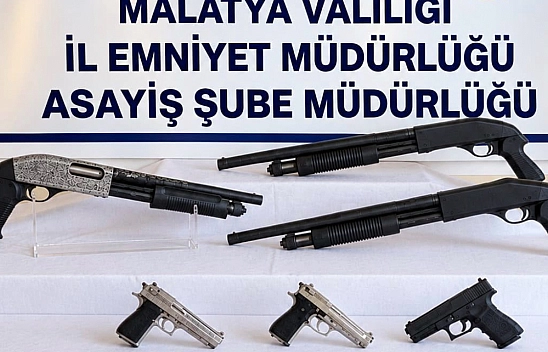 Malatya'da iş yerlerini kurşunladılar: 5 kişi tutuklandı