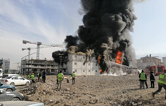 Malatya'da yangın söndürüldü