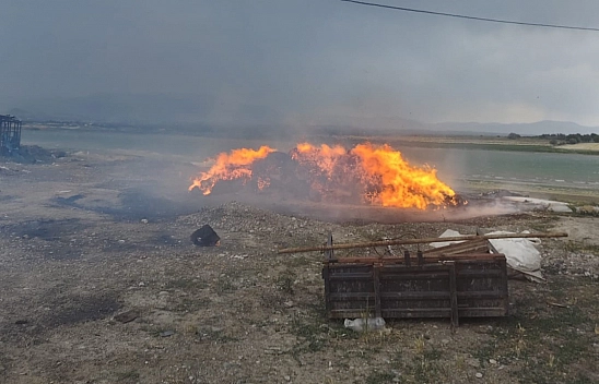 Malatya'da itfaiyeden yoğun mesai