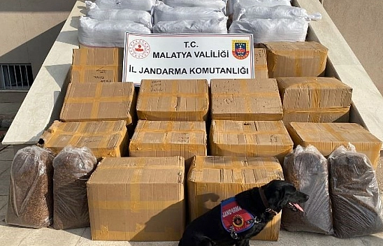 Malatya'da jandarmadan uyuşturucu ve kaçakçılık operasyonu