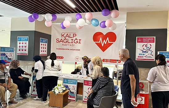 Malatya'da kalp sağlığı için hastanede özel stant açıldı