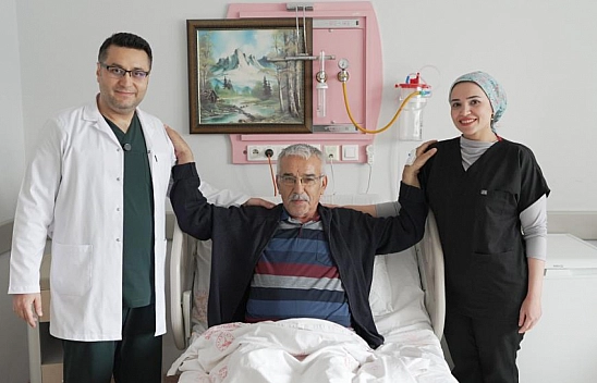 Malatya'da kapalı yöntemle kanser ameliyatı başarıyla yapıldı