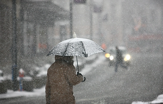 Malatya'da hava durumu! Karla karışık yağmurlu...