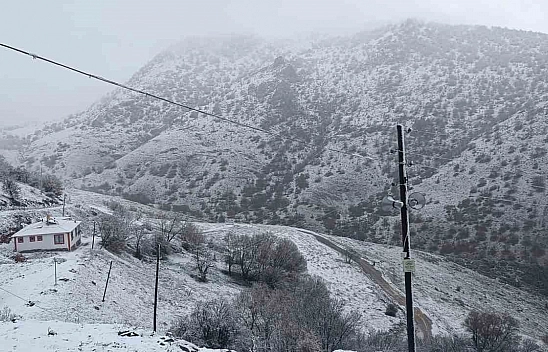 Malatya'da kar yağışı etkili oldu