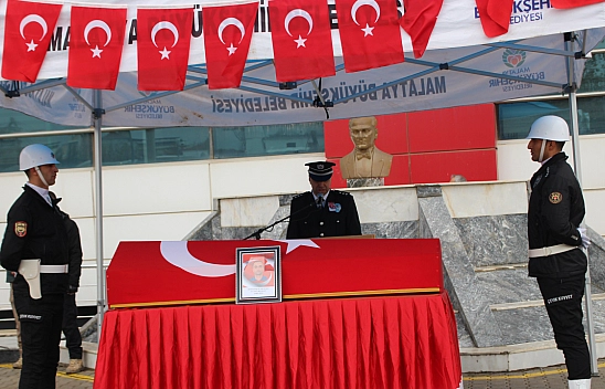 Malatya Şehidini Göz Yaşlarıyla Sonsuzluğa Uğurladı