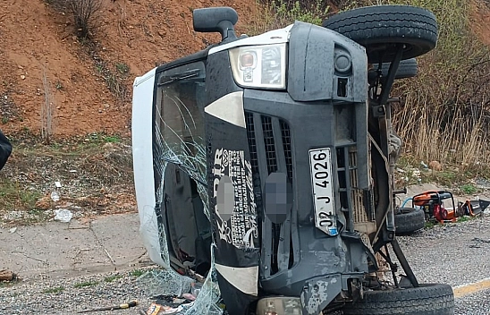 Malatya-Adıyaman kara yolunda kaza! 5 yaralı