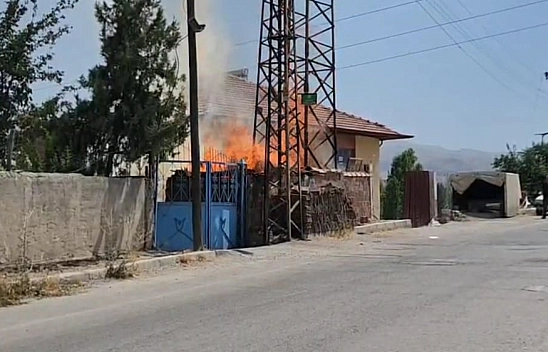 Malatya'da korkutan yangın: Elektrik kabloları faciaya neden oluyordu