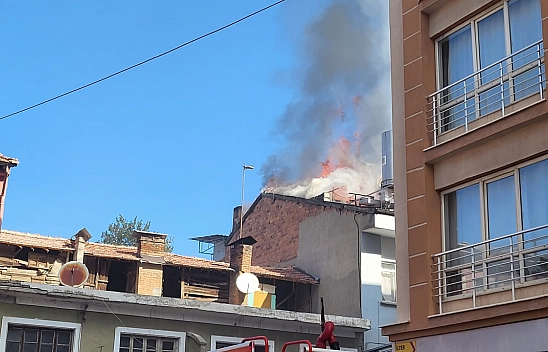 Malatya'da korkutan yangın!