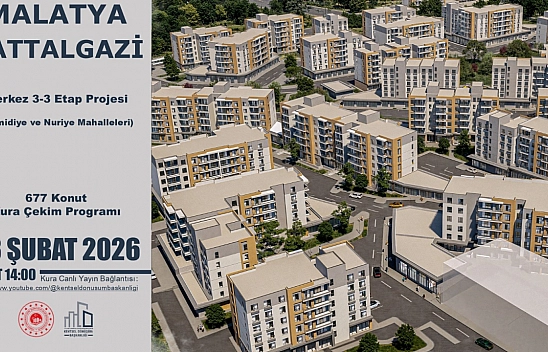 Malatya'da kura heyecanı: 677 konutun hak sahibi belli olacak! Canlı izlemek için tıklayın...