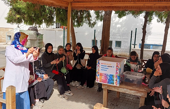 Malatya'da liselilerden anlamlı davranış