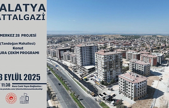 Malatya'da Merkez 28 Projesi kura sonuçları.... Hak sahipleri tam liste…
