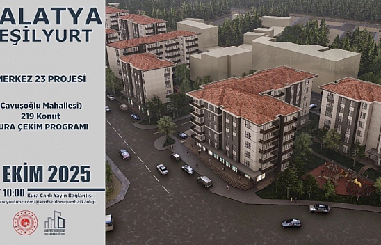 Malatya'da Merkez 32 Projesi kura sonuçları belli oldu: Hak sahipleri tam liste…