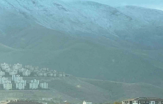Malatya'da Yılın İlk Karı Yağdı!