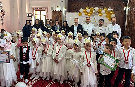 Malatya'da minik kalpler Kur'an öğrenmenin sevincini yaşadı
