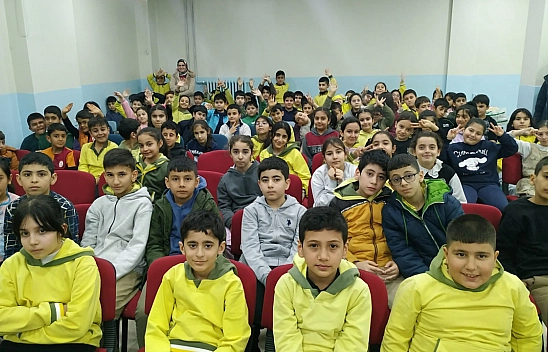 Malatya'da Minikler Su Tasarrufu Gönüllüsü Oldu