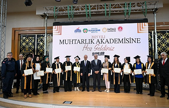 Malatya'da muhtarlar mezun oldu