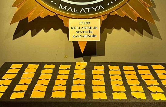 Malatya'da narkotik operasyonu: 5 şahıs tutuklandı