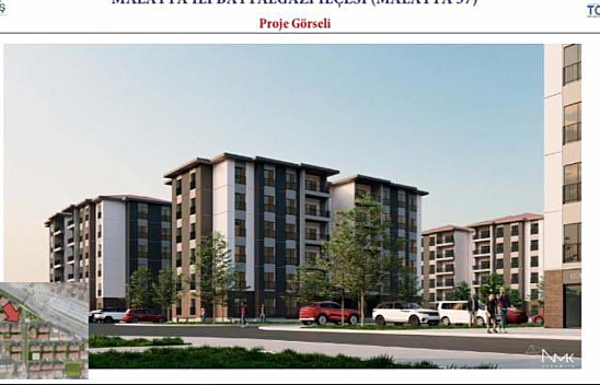 Malatya'da O Mahallenin Görselleri Paylaşıldı..! İşte Detaylar...