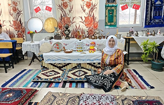 Malatya'da öğrencilerden yöresel eşya ve kültür sergisi