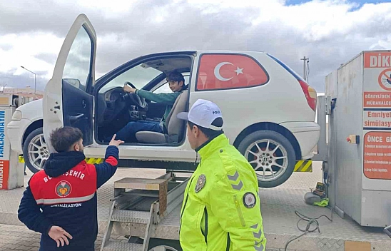 Kemer takılı mı? Malatya'da öğrenciler cevabı simülasyonda gördü