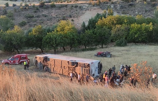 Malatya'da Otobüs Faciası: 11 Yaralı!