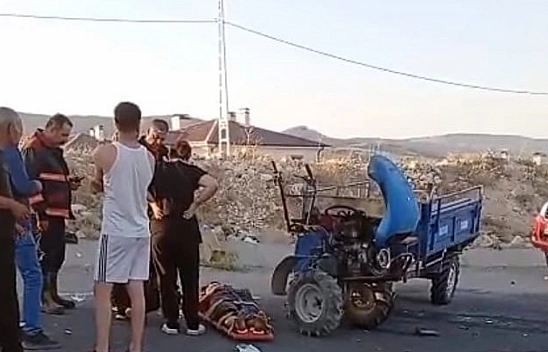 Malatya'da otomobil ile çapa motoru çarpıştı: 4 yaralı