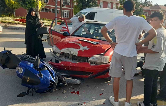 Malatya'da Kaza Üstüne Kaza: 1 Yaralı