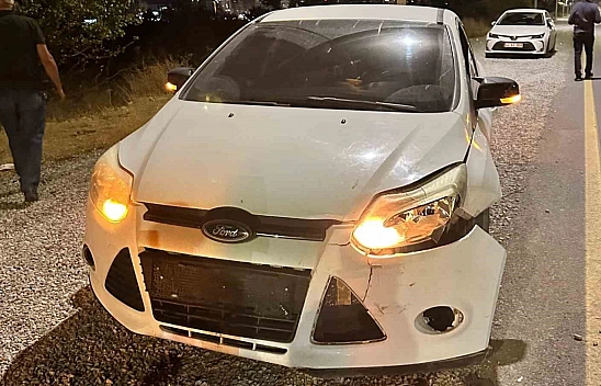Malatya'da beklenmedik kaza: Aniden otomobilin önüne fırladı