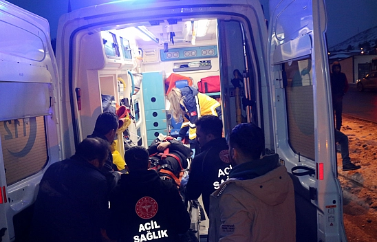 Malatya'da otomobilin çarptığı yaya yaralandı