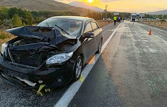 Malatya'da feci kaza: 1 kişi hayatını kaybetti!