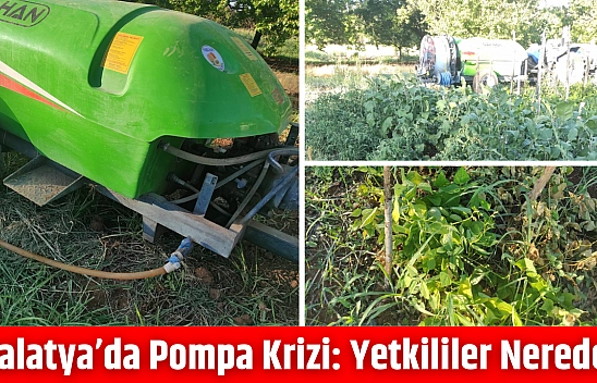 Malatya'da Pompa Krizi: Yetkililer Nerede?