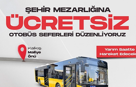 Malatya'da Toplu Taşıma Ücretsiz !