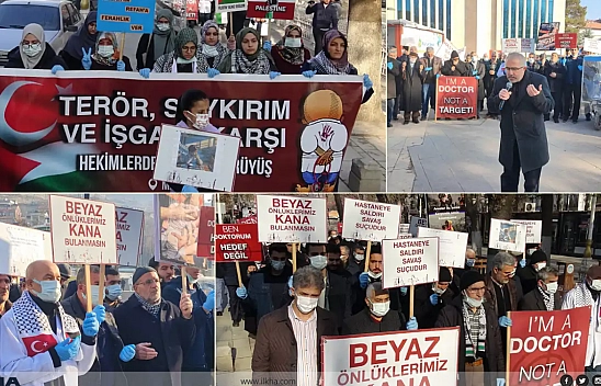 Malatya'da Sessiz Yürüyüş: Gazze Halkına ve Sağlık Çalışanlarına Destek!