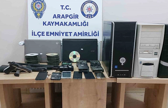 Malatya'da Sibergöz operasyonu: 1 gözaltı