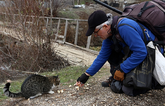 Malatya'da sokak hayvanları unutulmadı