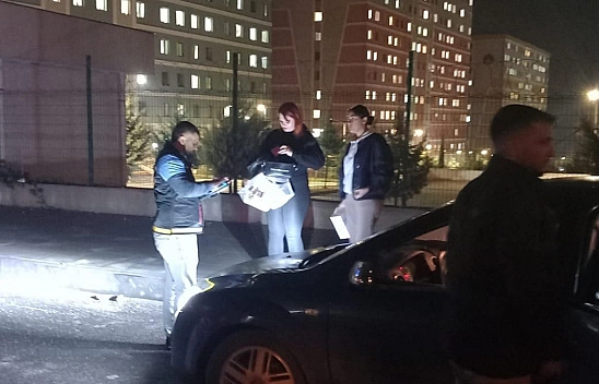 Malatya'da 122 Şahıs ve 54 Araç Sorgulandı