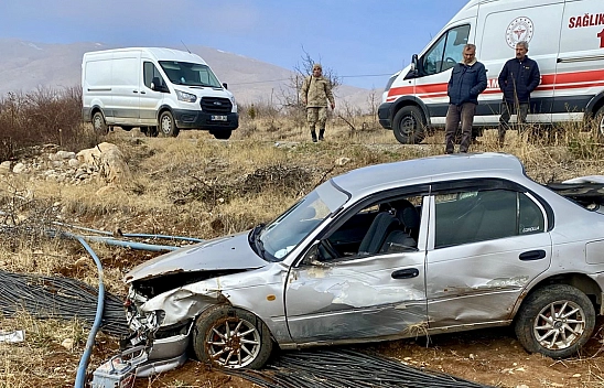 Malatya'da Trafik Kazası: 3 Yaralı