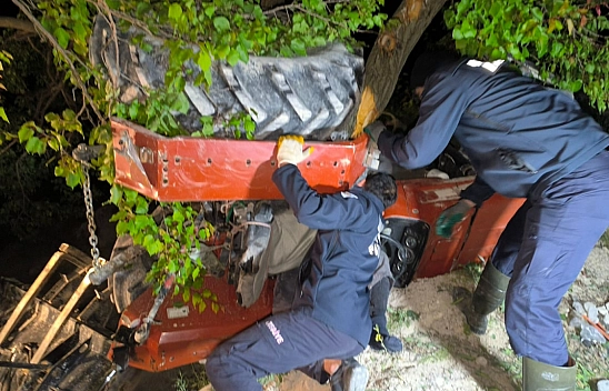 Malatya'da traktör devrildi: 1 ölü