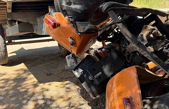 Malatya'da traktör kazası: 2 yaralı