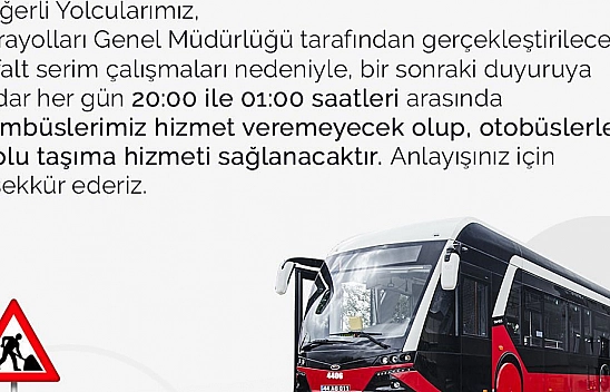 Malatya'da trambüs seferlerine geçici ara: Taşıma otobüslerle sağlanacak....