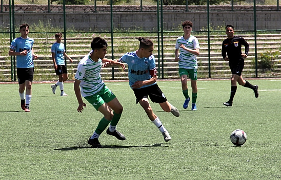 Malatya'da U-15 Türkiye Şampiyonası 1. kademe maçları sona erdi